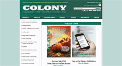 Desktop Screenshot of colonyhardware.com