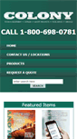 Mobile Screenshot of colonyhardware.com